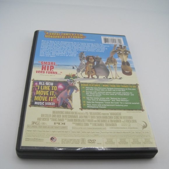 Madagascar (DVD) (widescreen) (Dreamworks) (Eric Darnell & Tom Mcgrath) (2005) - Picture 3 of 5